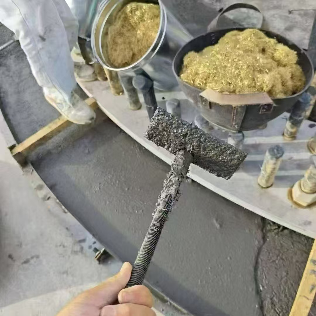和顺C120钢纤维高强无收灌浆料 轧机压缩机汽轮机发电机锻压设备底座灌浆材料